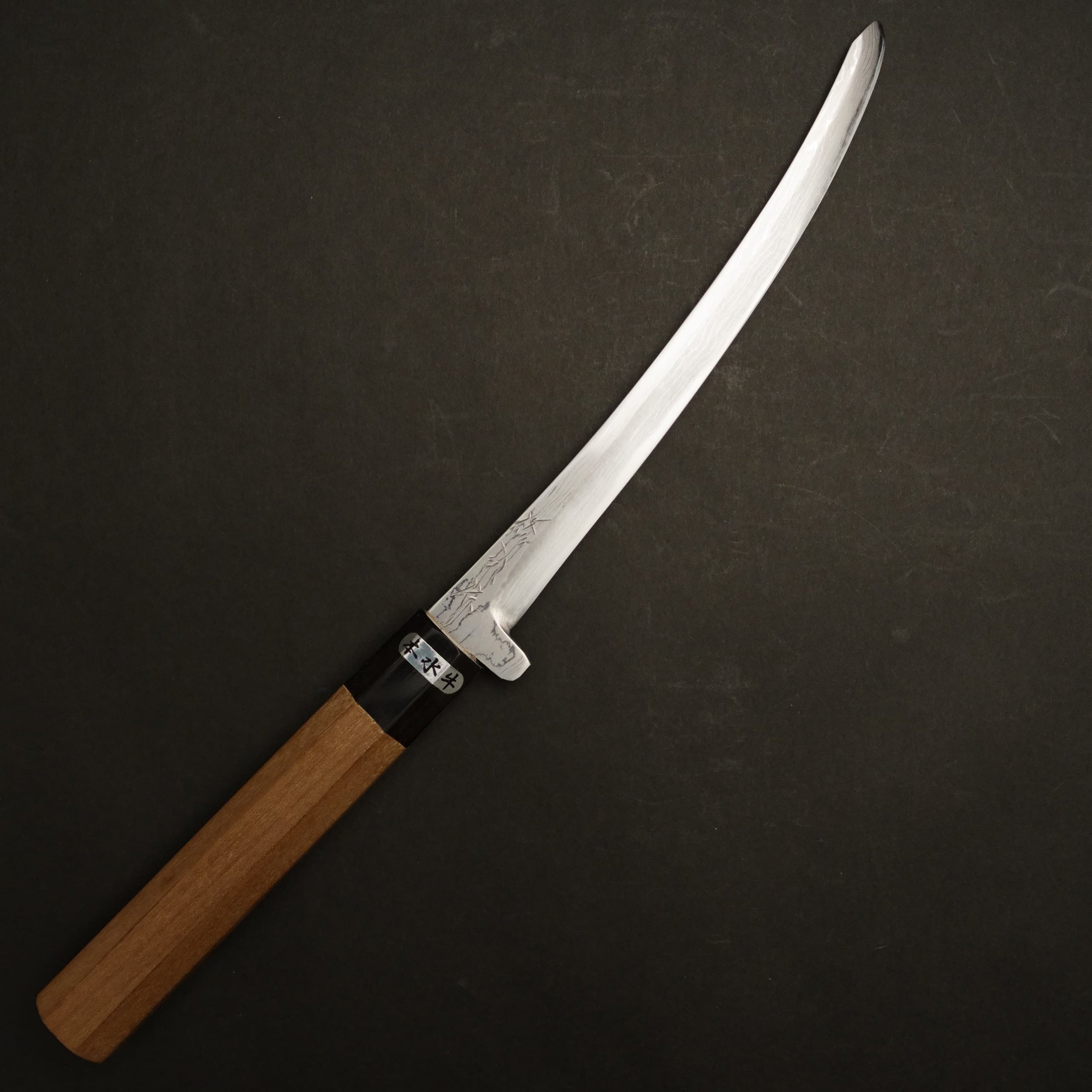 修司作 柳刃 霞仕上 九寸（270mm) 水牛柄 | 株式会社山田豊次郎商店